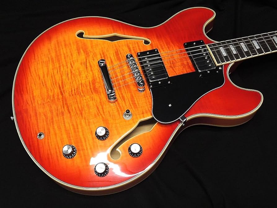 サイアー　ラリーカールトン　サンバースト セミホロウボディ Amazon | Sire Larry Carlton H7 CS サイアー ラリーカールトン